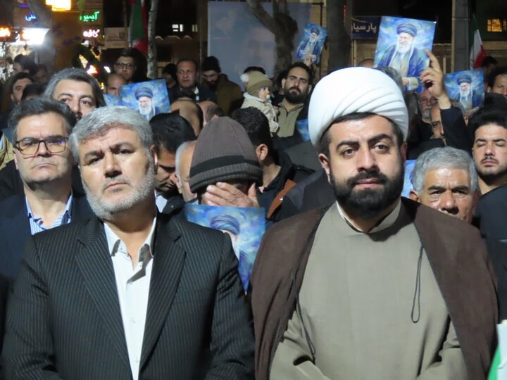 تصاویر/ تجمع مردم شهرستان چایپاره در حمایت از نظام اسلامی