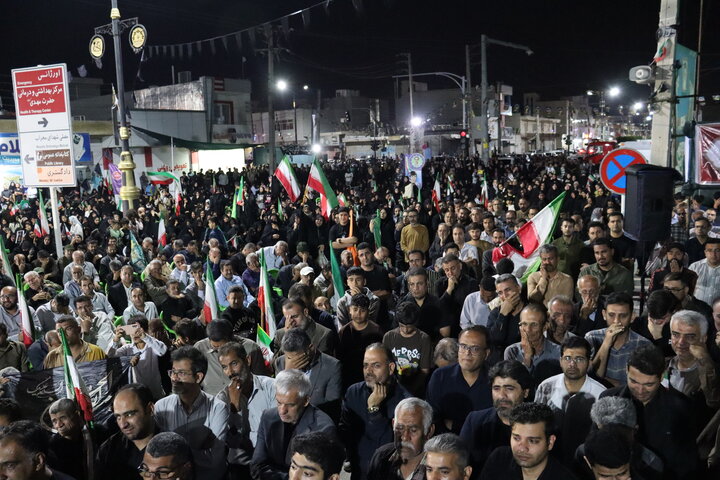 تصاویر/ وداع با شهید مدافع ایران در دیّر