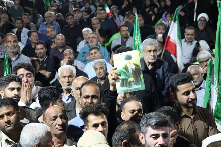 تصاویر/ وداع با شهید مدافع ایران در دیّر