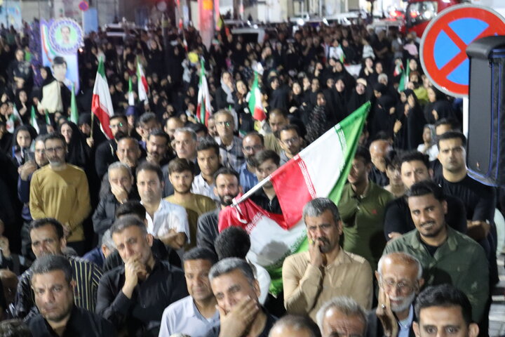 تصاویر/ وداع با شهید مدافع ایران در دیّر