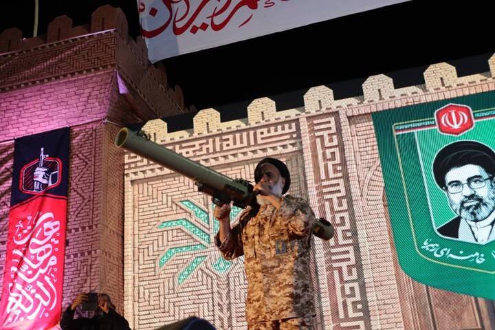 اجتماع یکپارچه مردم اهواز به مناسبت روز جمهوری اسلامی ایران