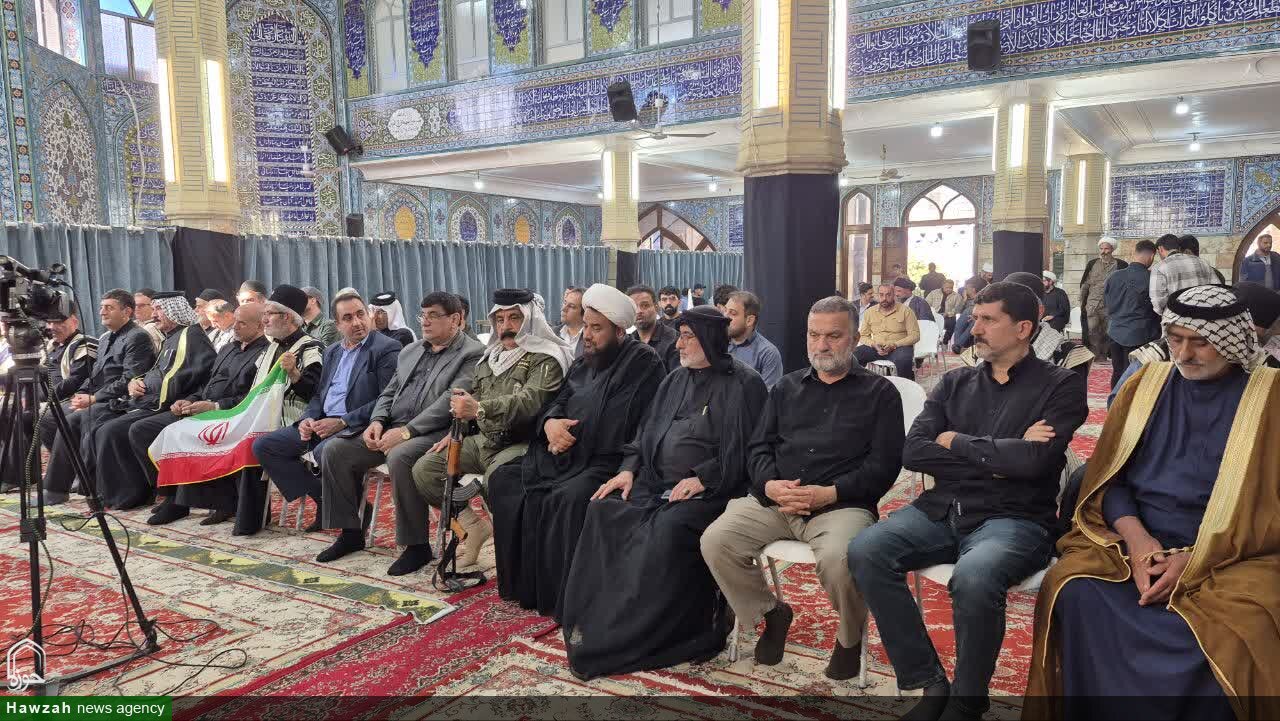 آیین تجدید میثاق اقوام و عشایر اهواز با رهبرمعظم انقلاب