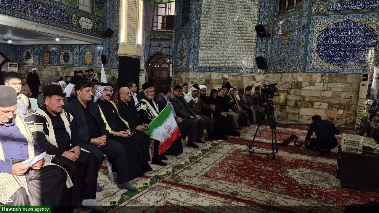 آیین تجدید میثاق اقوام و عشایر اهواز با رهبرمعظم انقلاب
