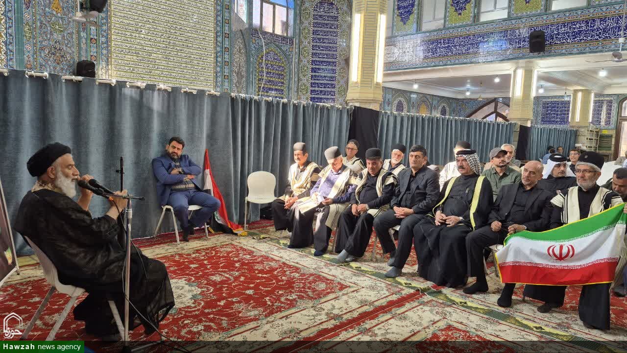 آیین تجدید میثاق اقوام و عشایر اهواز با رهبرمعظم انقلاب