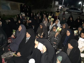 تصاویر/ تجمع شبانه روستایی های ملاخیل پوروا در بخش هزارجریب شهرستان نکا