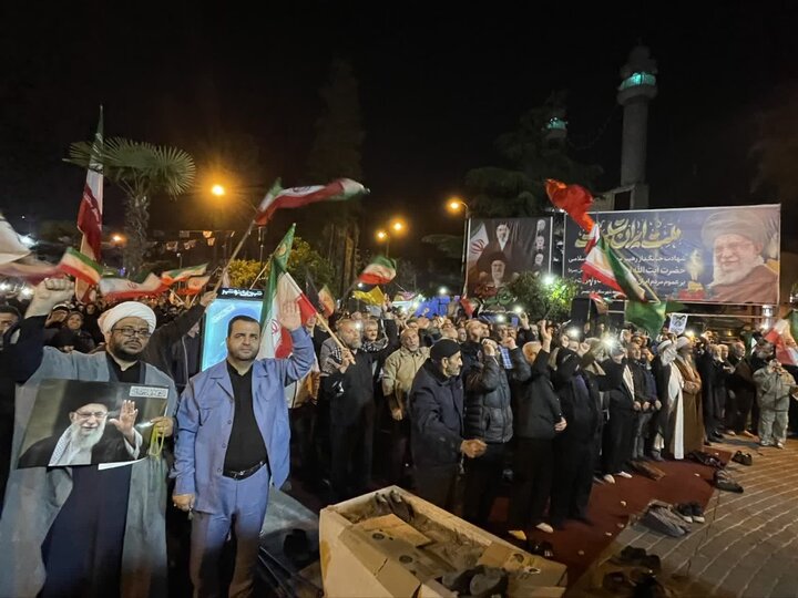 تجمع مردمی نوشهر در 12 فروردین