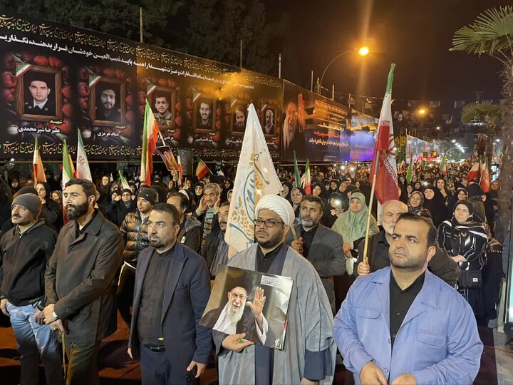 تجمع مردمی نوشهر در 12 فروردین