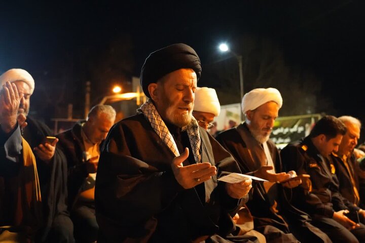 تصاویر/سی و دومین شب از اجتماع عزاداران امام شهید و بیعت با سومین رهبر انقلاب اسلامی در الشتر