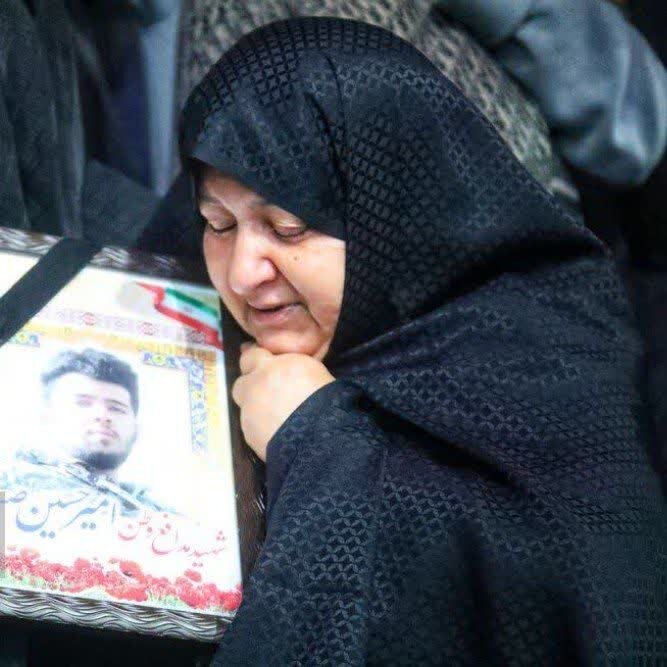 تشییع پیکر شهید در سوادکوه
