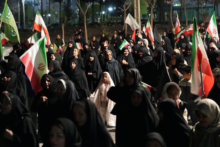تصاویر/ تجمع باشکوه مردم باقرشهر و کهریزک