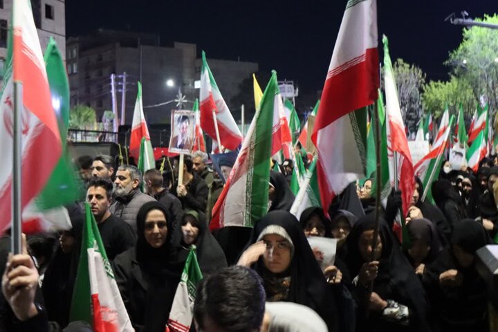 تصاویر/ تجمع باشکوه مردم باقرشهر و کهریزک