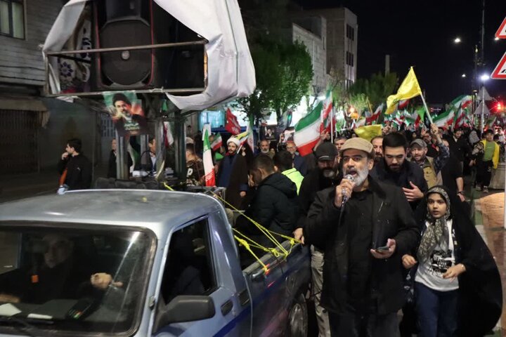 تصاویر/ تجمع باشکوه مردم باقرشهر و کهریزک