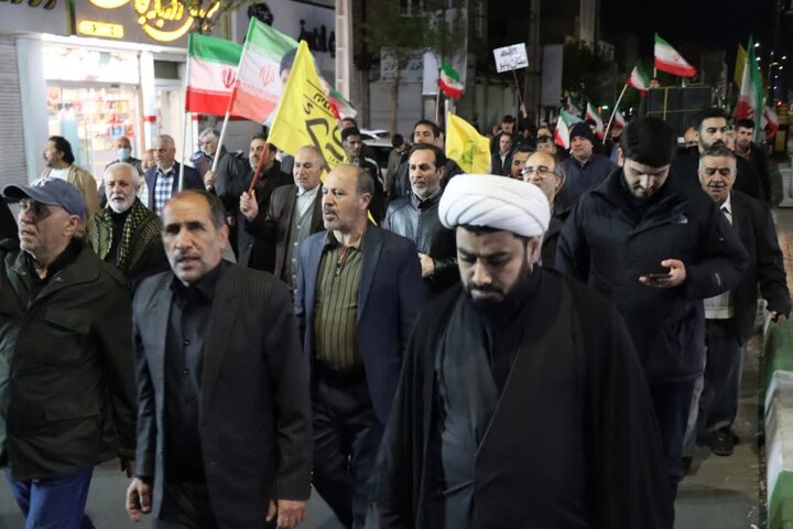 تصاویر/ تجمع باشکوه مردم باقرشهر و کهریزک