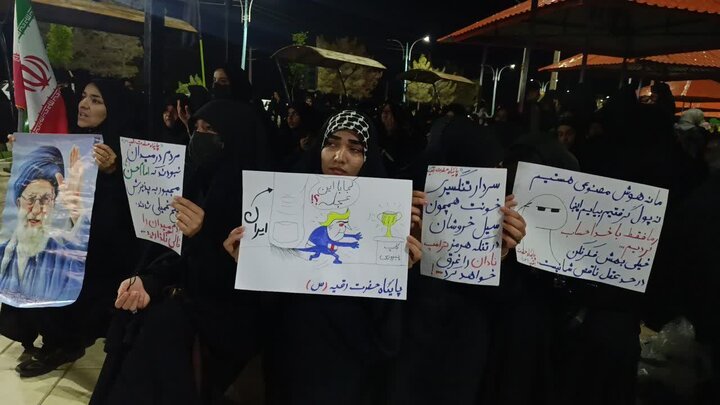 تصاویر/ مردم همیشه در صحنه جای جای استان کرمان پای کار نظام و انقلاب