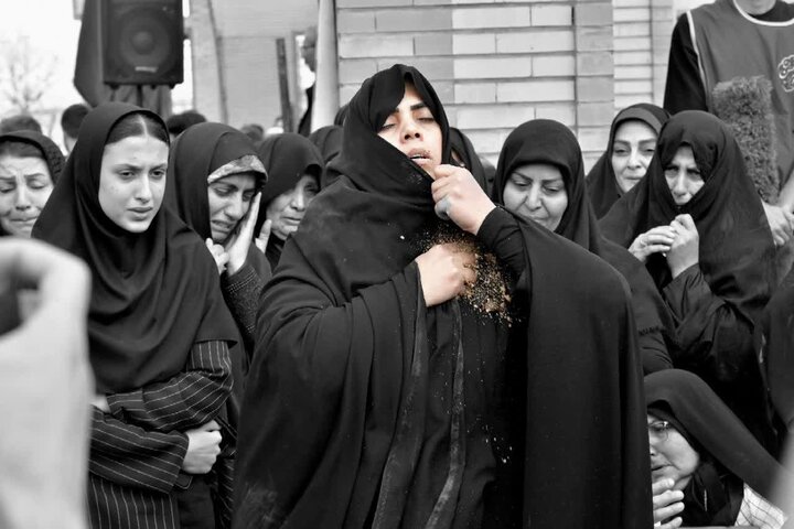 تصاویر/ تشییع پیکر شهید احمد حسین پور در شوط