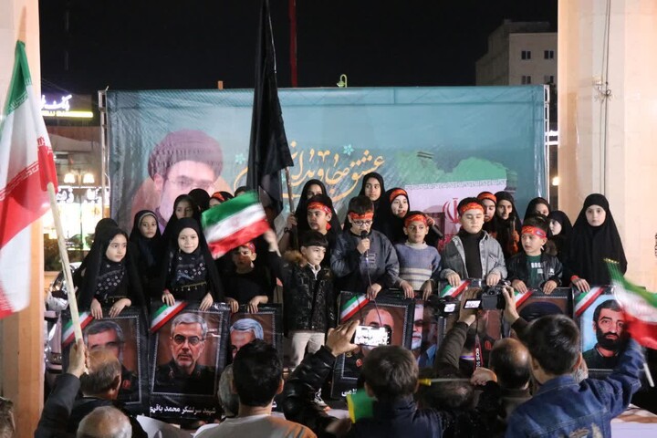تصاویر/ استمرار حضور باشکوه مردم ولایی و انقلابی جلفا در بیعت با ولایت