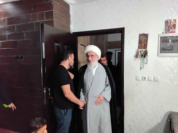 تصاویر/ دیدار نماینده ولی فقیه در بوشهر با خانواده شهدا