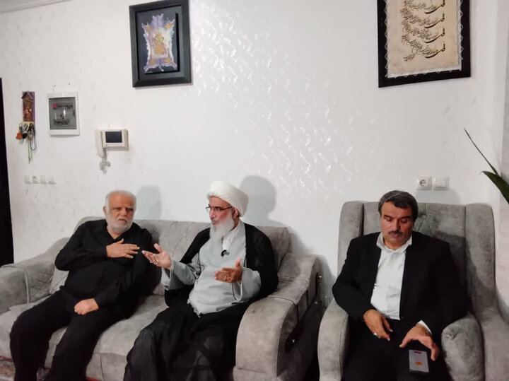 تصاویر/ دیدار نماینده ولی فقیه در بوشهر با خانواده شهدا