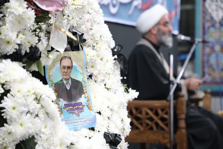 تصاویر/ مراسم بزرگداشت شهید «حسن محمدی» در مجن شاهرود با حضور نماینده ولی فقیه در استان سمنان