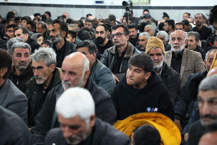 تصاویر/ مراسم بزرگداشت شهید «حسن محمدی» در مجن شاهرود با حضور نماینده ولی فقیه در استان سمنان