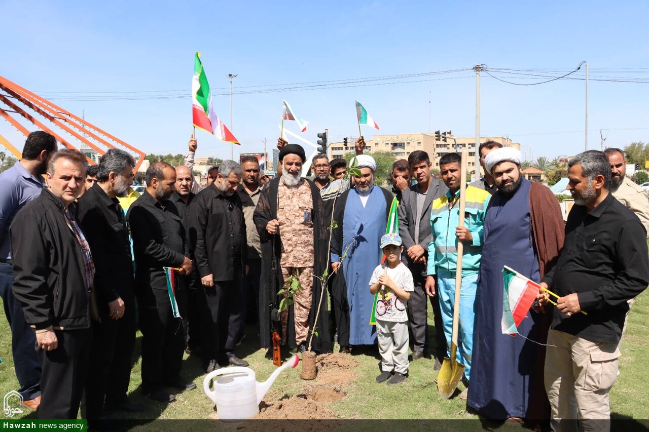 دعوت امام جمعه اهواز از شهروندان برای کاشت درخت مثمر