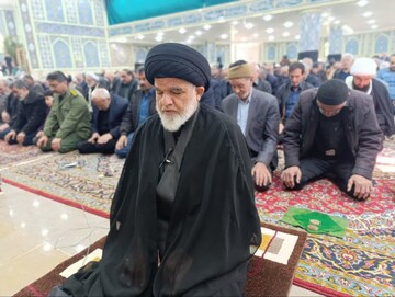 تصاویر/ نماز عبادی سیاسی نطنز