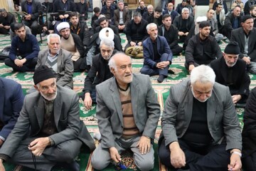 تصاویر/ مراسم عبادی سیاسی نمازجمعه چالدران