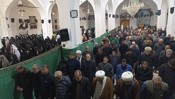تصاویر/ نماز عبادی سیاسی  جمعه بخش کویرات شهر ابوزیدآباد