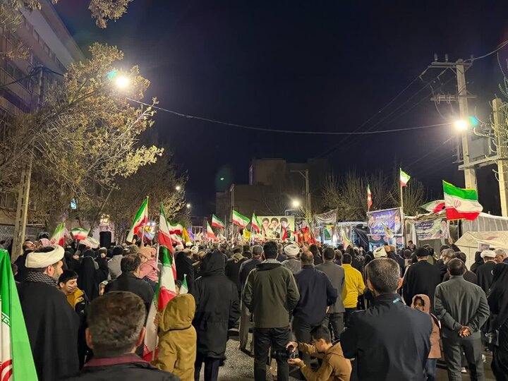 تصاویر/  موج سی و سوم حماسه میاندوآبی ها ۱۳ فروردین