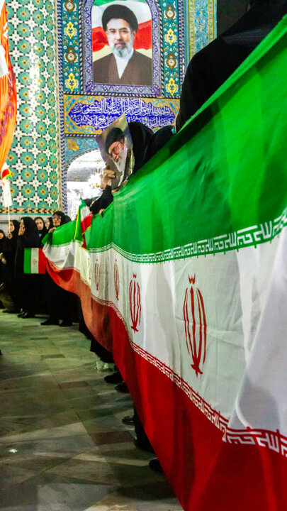 تصاویر/ سی و سومین تجمع بزرگ مردم غیور شهرستان آران و بیدگل در نجف ایران