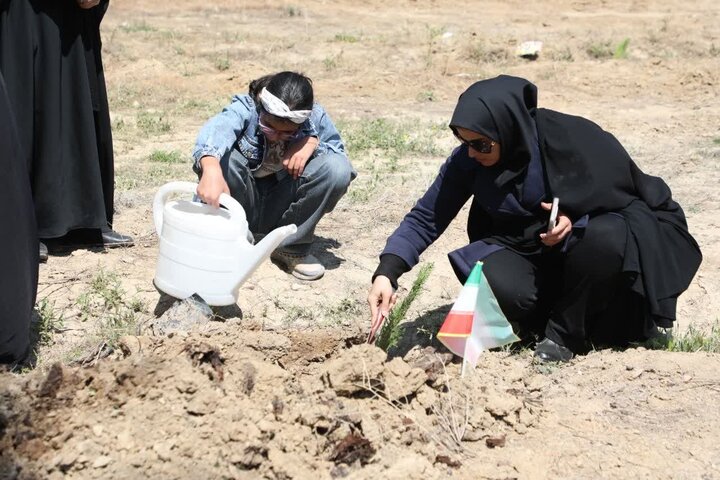 تصاویر / پویش ملی درختکاری «سرو ایران» در شهرستان سمنان همزمان با سراسر کشور