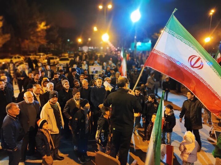 تصاویر/سی و سومین  موج حضور خیبرشکن‌های قمصر،حسین آباد و مسلم آباد در سنگر خیابان