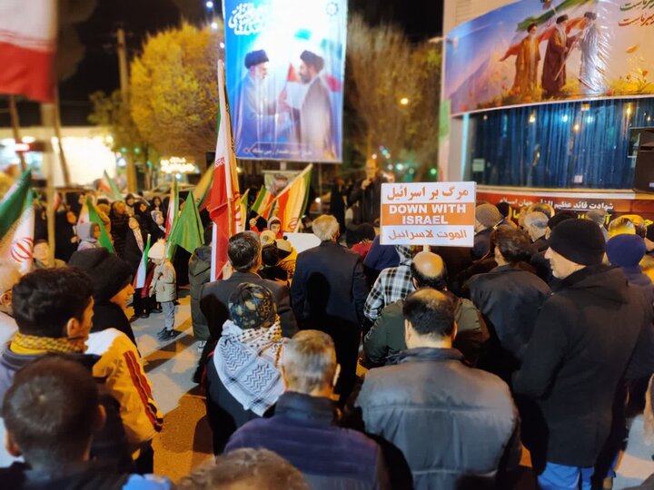 تصاویر/سی و سومین  موج حضور خیبرشکن‌های قمصر،حسین آباد و مسلم آباد در سنگر خیابان