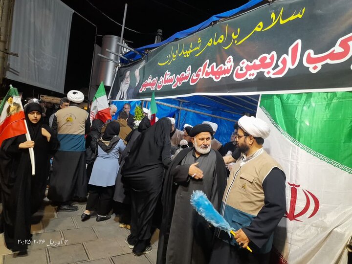 برپایی موکب توسط روحانیون و مبلغان طرح هجرت و امین
