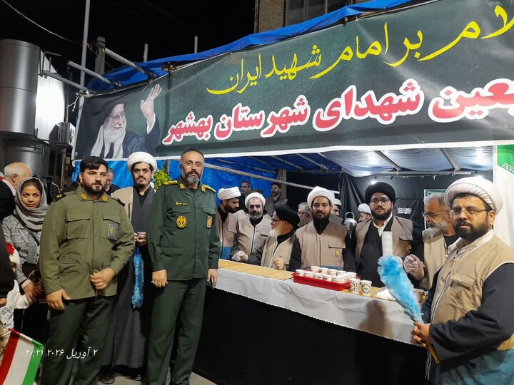 برپایی موکب توسط روحانیون و مبلغان طرح هجرت و امین