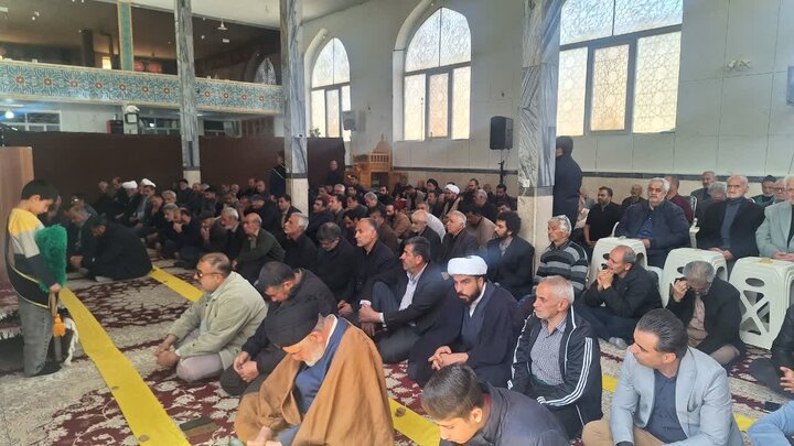 تصاویر/ نماز عبادی سیاسی جمعه قمصر