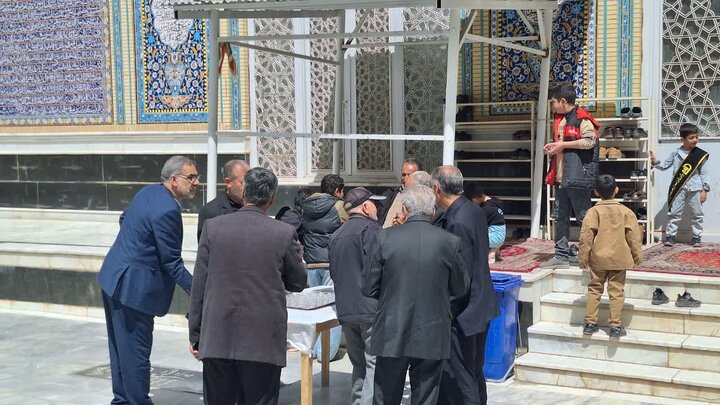 تصاویر/ نماز عبادی سیاسی جمعه قمصر