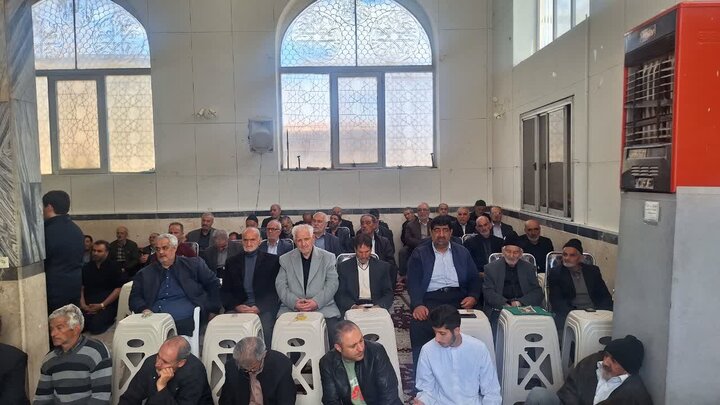 تصاویر/ نماز عبادی سیاسی جمعه قمصر