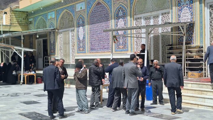 تصاویر/ نماز عبادی سیاسی جمعه قمصر