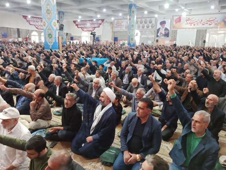تصاویر/ نماز عبادی سیاسی جمعه کاشان