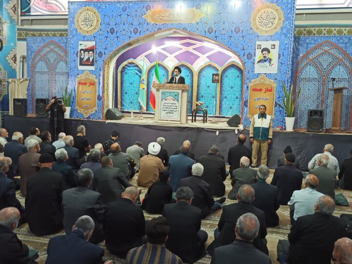 تصاویر/ نماز عبادی سیاسی جمعه کاشان