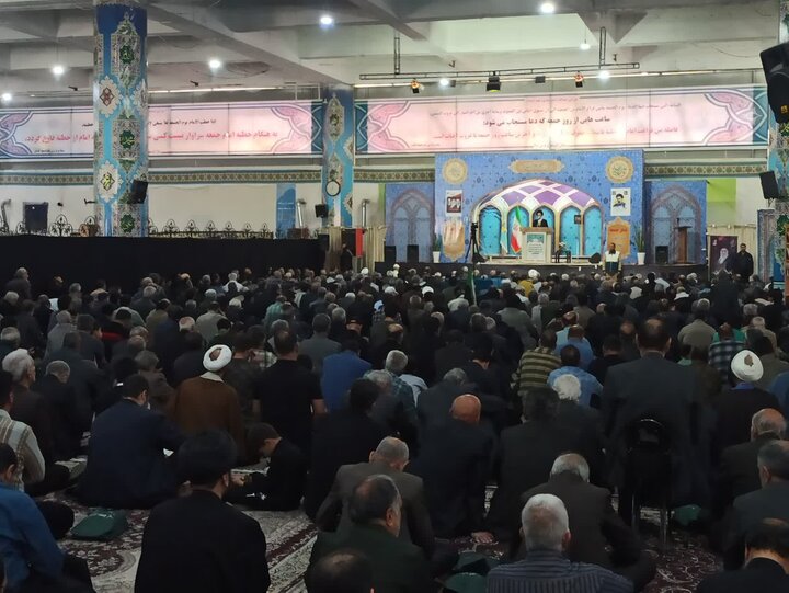 تصاویر/ نماز عبادی سیاسی جمعه کاشان