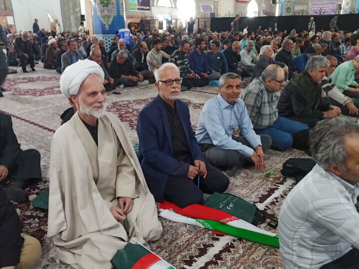 تصاویر/ نماز عبادی سیاسی جمعه کاشان