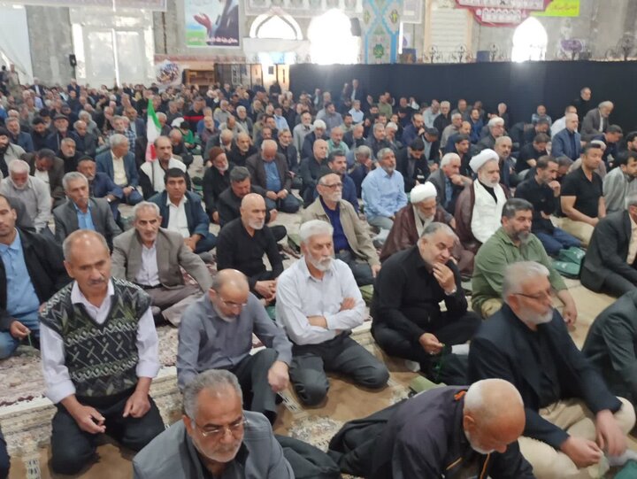 تصاویر/ نماز عبادی سیاسی جمعه کاشان