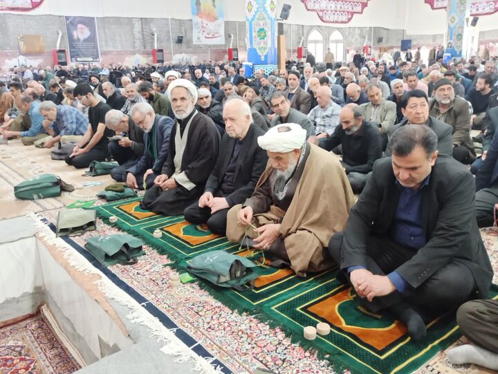 تصاویر/ نماز عبادی سیاسی جمعه کاشان