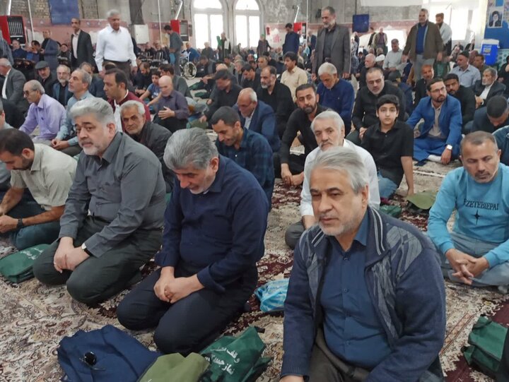 تصاویر/ نماز عبادی سیاسی جمعه کاشان