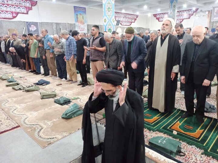 تصاویر/ نماز عبادی سیاسی جمعه کاشان