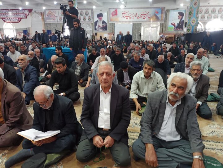 تصاویر/ نماز عبادی سیاسی جمعه کاشان