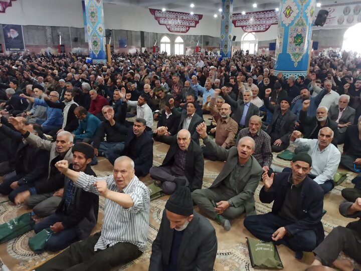تصاویر/ نماز عبادی سیاسی جمعه کاشان