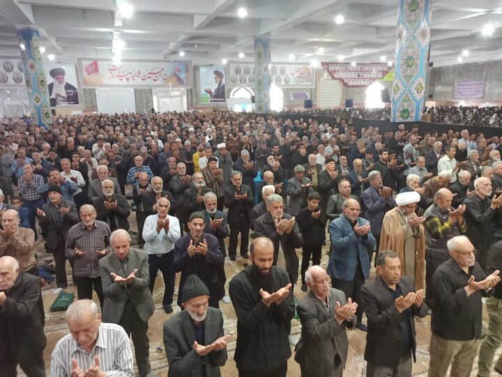 تصاویر/ نماز عبادی سیاسی جمعه کاشان